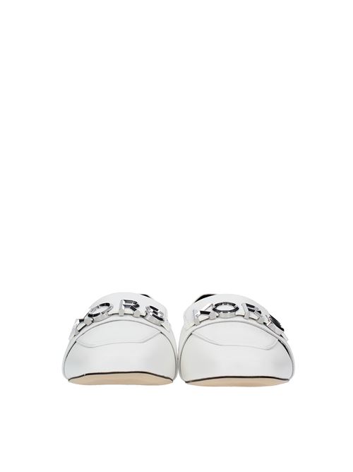 Leather moccasins MICHAEL KORS | 40R3MDFP1LBIANCO